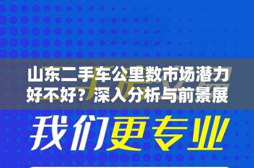 山东二手车公里数市场潜力好不好？深入分析与前景展望
