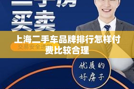上海二手车品牌排行怎样付费比较合理