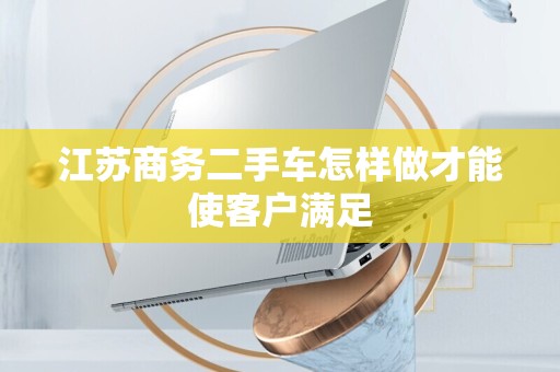 江苏商务二手车怎样做才能使客户满足