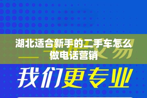 湖北适合新手的二手车怎么做电话营销