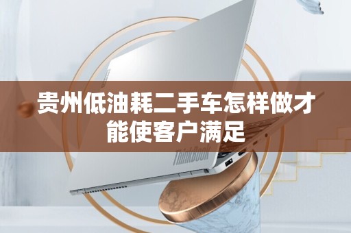 贵州低油耗二手车怎样做才能使客户满足