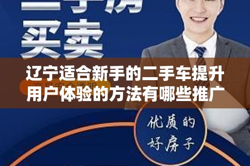 辽宁适合新手的二手车提升用户体验的方法有哪些推广方式有哪些