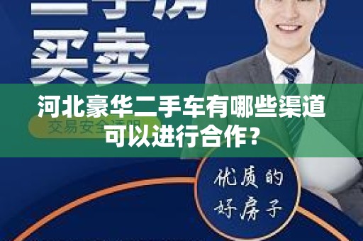 河北豪华二手车有哪些渠道可以进行合作？
