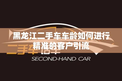 黑龙江二手车车龄如何进行精准的客户引流