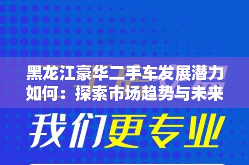 黑龙江豪华二手车发展潜力如何：探索市场趋势与未来展望