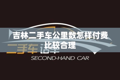 吉林二手车公里数怎样付费比较合理