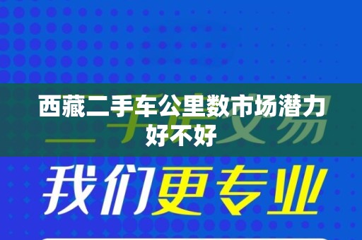 西藏二手车公里数市场潜力好不好