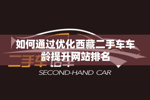 如何通过优化西藏二手车车龄提升网站排名